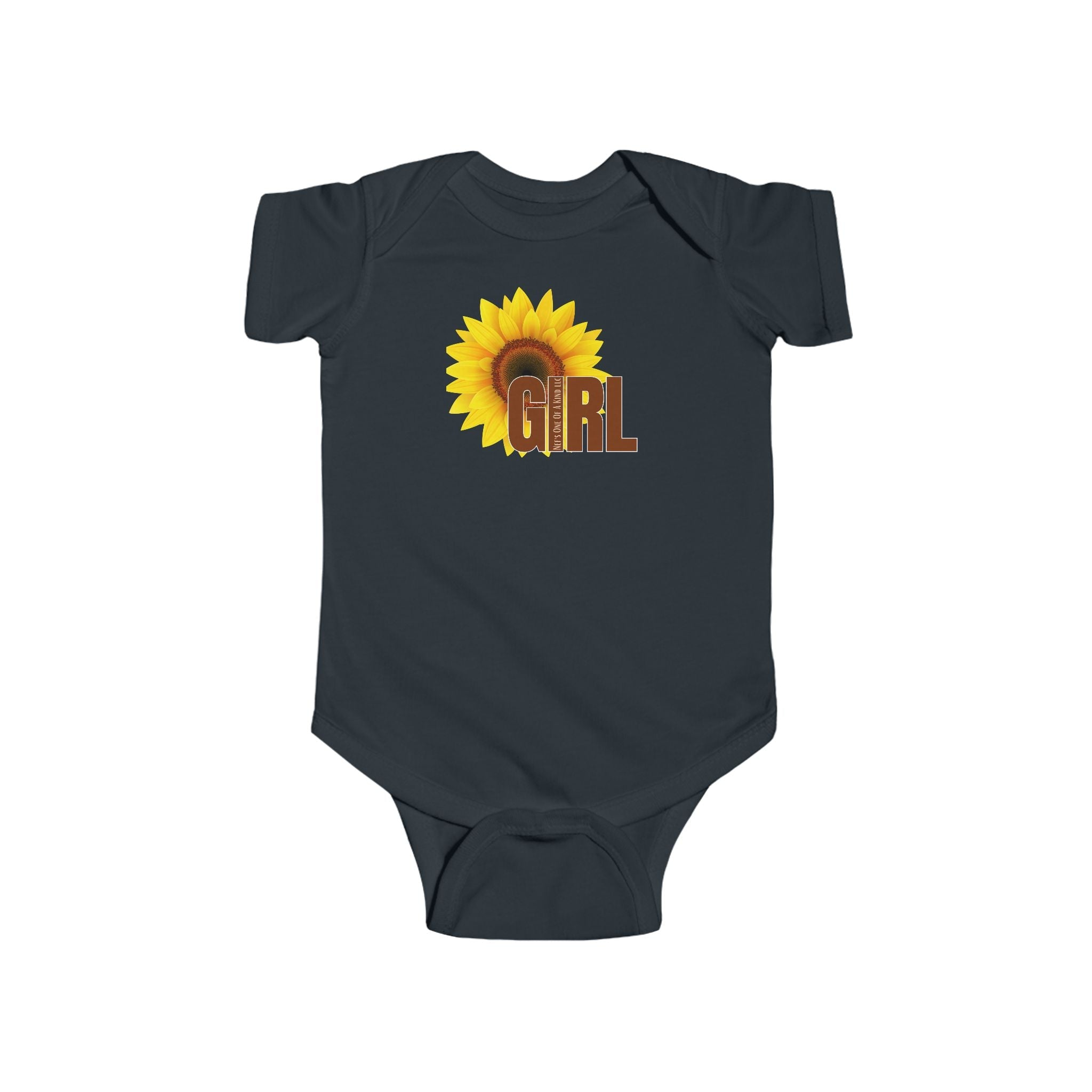 Girl / Sunflower Infant Fine Jersey Bodysuit